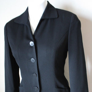 ISABEL ARDEE, Black fitted Jacket Size 2